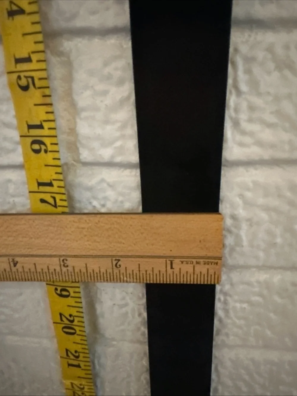 Lauren Ralph Lauren Black Suede BELT XL NEW
